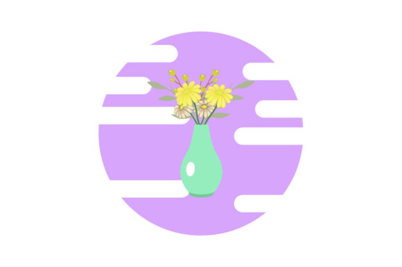 Beauty Flowers Cute Illustration: Graphics for Editorial & Blogs