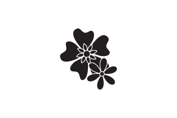 Cute Flowers White Line Styles: Premium Graphics and Freebies for Modern Brands