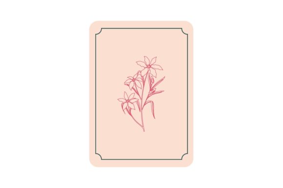 Cute Pink Flowers: Graphics and Illustrations for Branding
