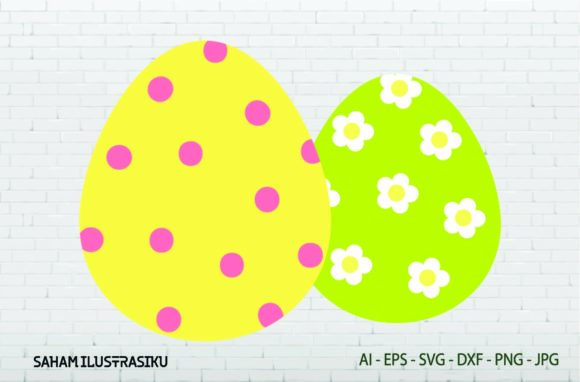 Flowers Easter Eggs Svg: A Fresh Graphic Design Asset for Freebies