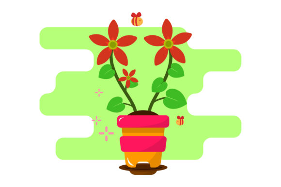Flowers Icon Illustration Vectors for Graphics & Illustrations