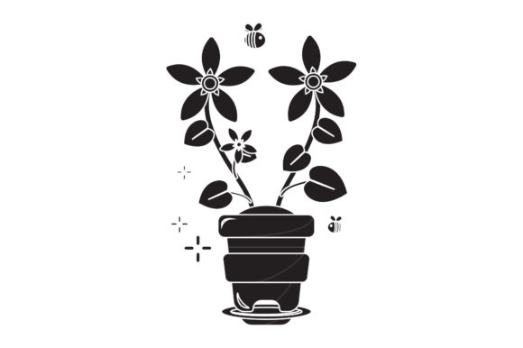 Flowers Icons White Line Styles: Premium Graphics & Freebies