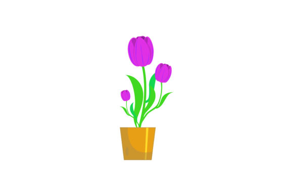 Flowers Lily Spring Style Graphics for Brand Illustrations
