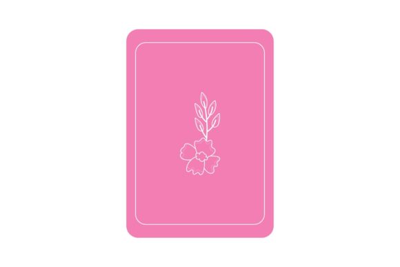 Pink Flowers Illustration Vector for Graphics and Crafts